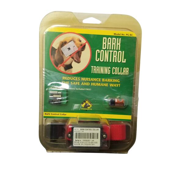 Pet Guardian Anti Bark Control Training System Dog Shock Collar PG-BC Untested - Picture 1 of 5